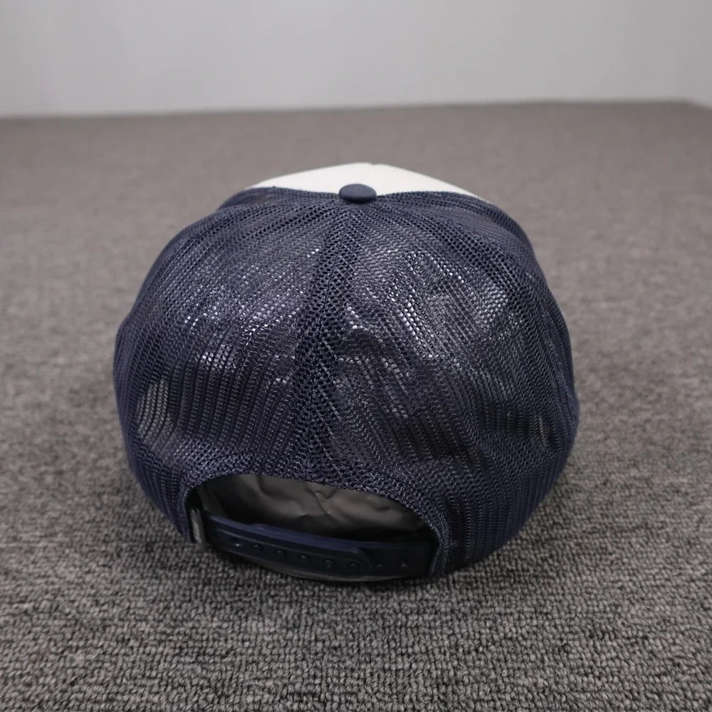 Stio Hat Cap Snap Back Mens One Size Blue Mesh Trucker Outdoor Jackson Hole